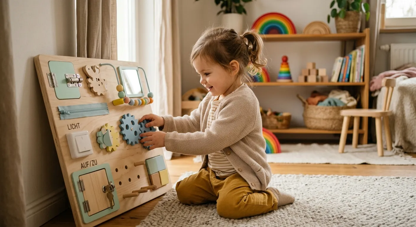 Ein Montessori-inspiriertes Activity Board selber bauen