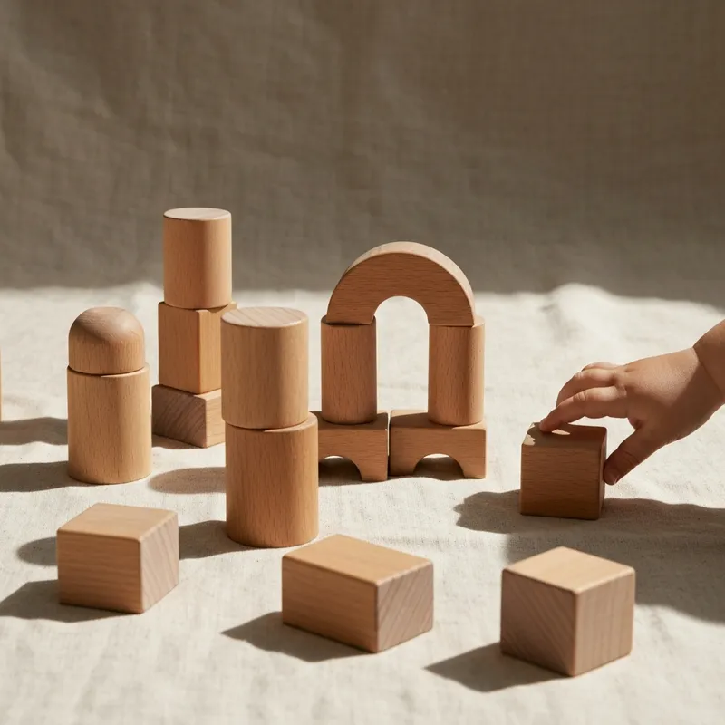 Holzbausteine ab 1 Jahr: Warum Bauen die Entwicklung revolutioniert