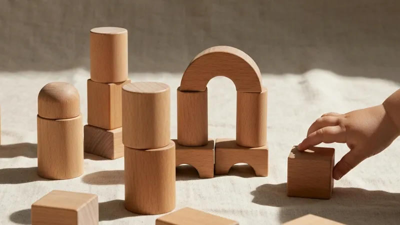 Holzbausteine ab 1 Jahr: Warum Bauen die Entwicklung revolutioniert