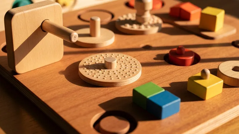 Montessori Busy Board: Warum dieses Motorikbrett das perfekte Spielzeug ist