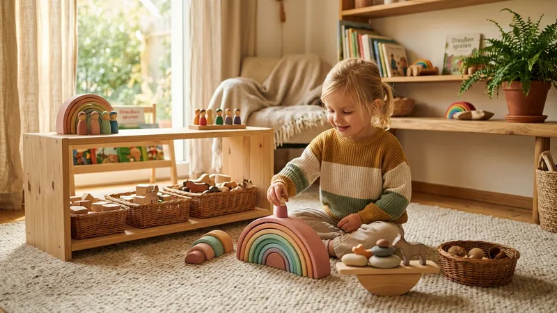 Montessori Draußen spielen