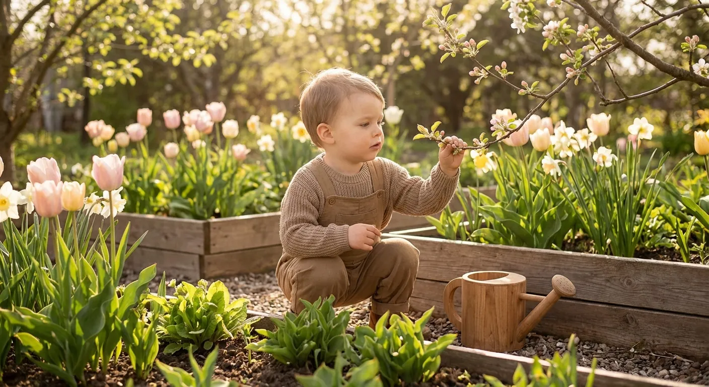 Montessori Frühling: Wie dein Kind die Natur erwachen sieht (12 Aktivitäten)
