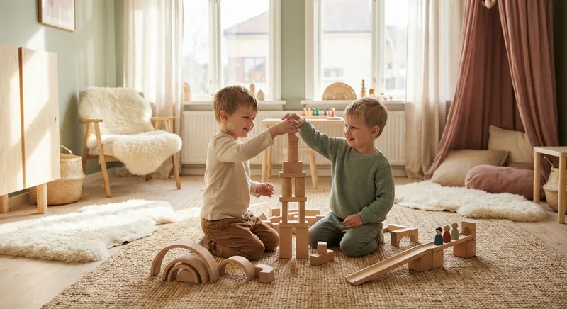 Geschwisterstreit nach Montessori: Der entspannte Guide für friedliches Miteinander