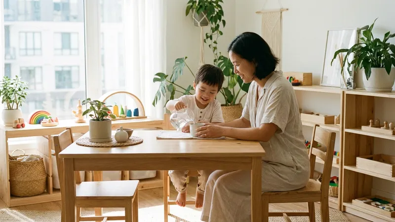 Montessori Höflichkeit: Wie dein Kind 'Bitte' und 'Danke' sagt – ohne dass du es erzwingst