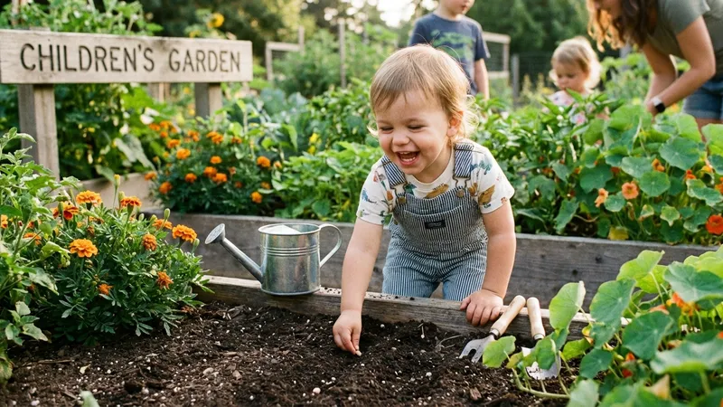 Montessori im Garten: Wie dein Kind draußen lernt und wächst