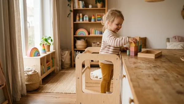 Montessori Lernturm Vorteile