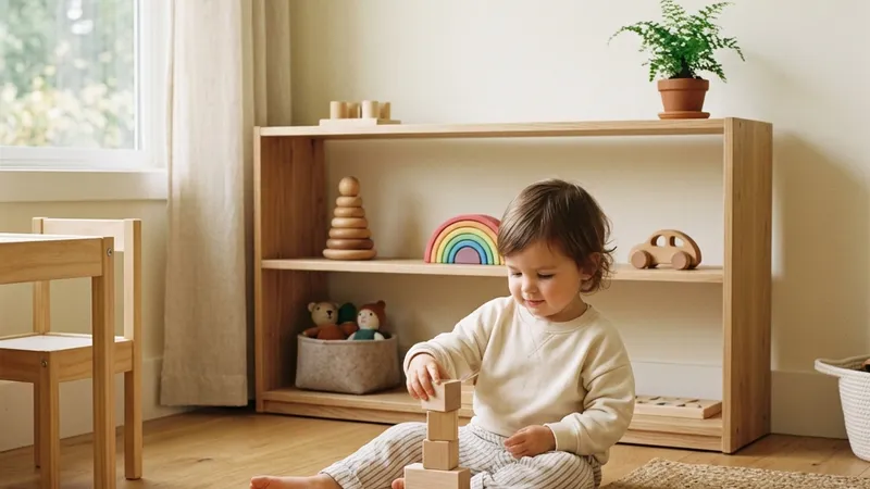 Montessori Minimalismus: Weniger Spielzeug, mehr Entwicklung