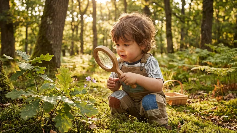 Montessori Natur erforschen: Wie dein Kind zum kleinen Wissenschaftler wird