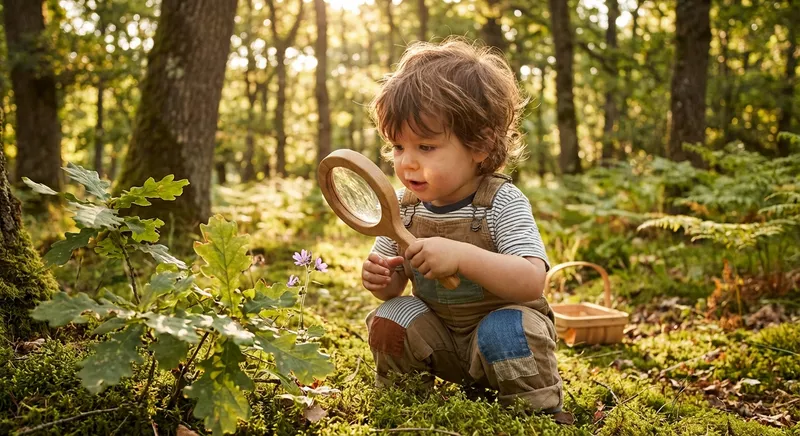 Montessori Natur erforschen: Wie dein Kind zum kleinen Wissenschaftler wird