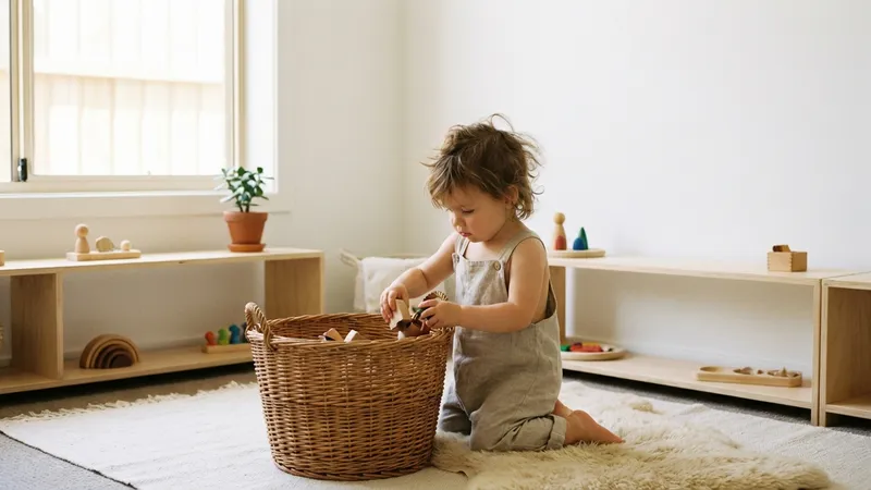 Montessori Ordnung: Wie dein Kind spielend aufräumt (ohne Kampf!)