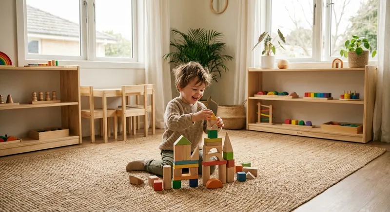 Montessori Spielzeug ab 3 Jahren: Die goldene Phase der Entdeckung