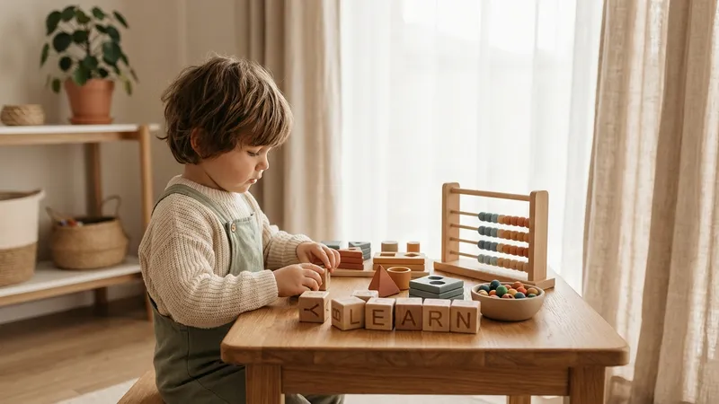 Montessori Spielzeug ab 5 Jahren: Vorbereitung auf Schule & Leben
