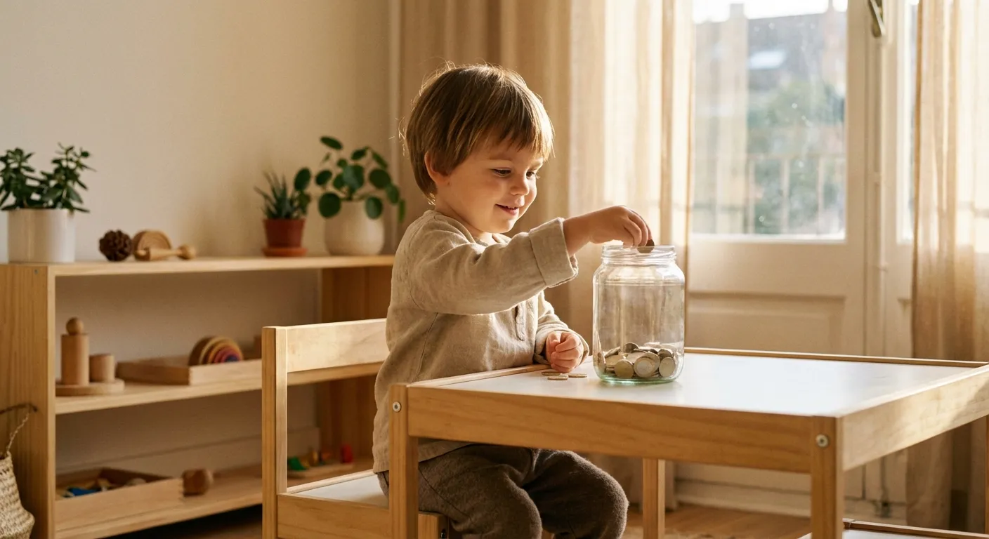 Montessori Taschengeld: Wie dein Kind spielerisch Geld versteht (ohne Druck!)