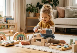 Offenes Spielzeug: Warum einfache Spielsachen kreativer machen