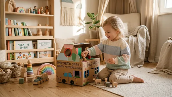 Pappkarton-Spiele: Kreativ mit Verpackungen