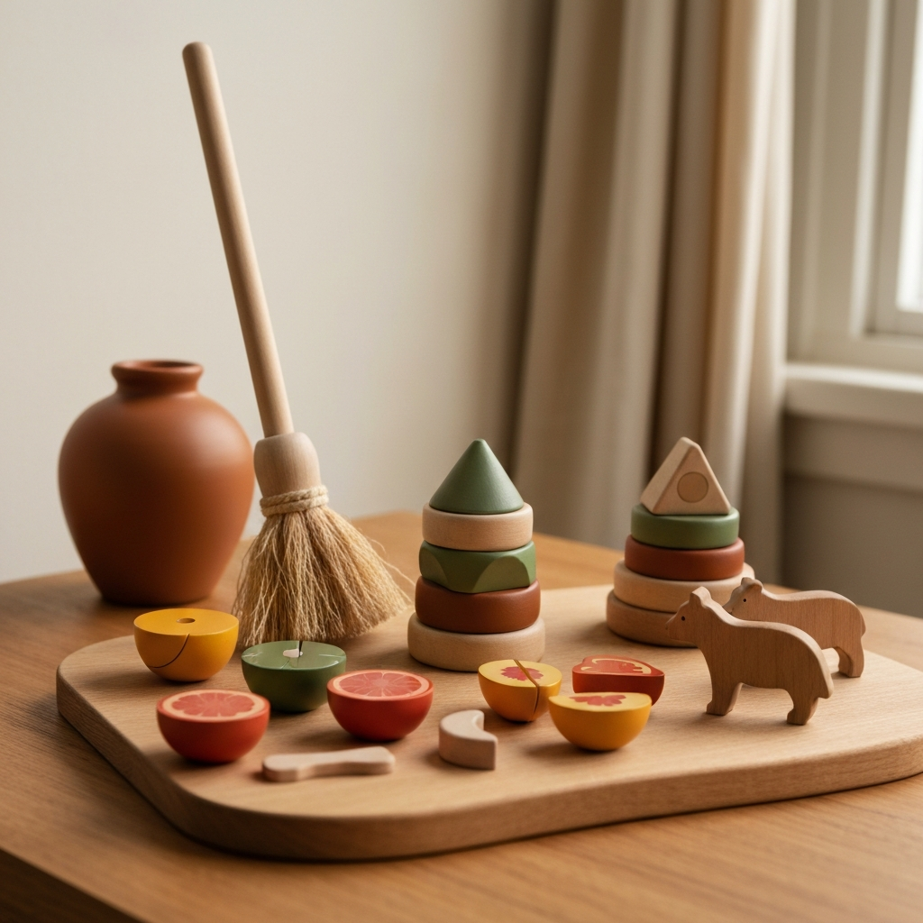 Montessori Spielzeug ab 2 Jahren: So fördert ihr die Unabhängigkeit