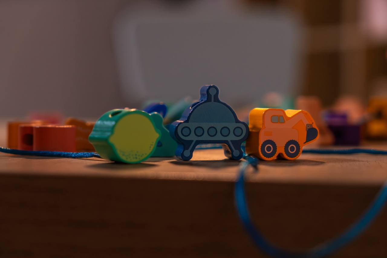 Bunte Fahrzeug-Perlen