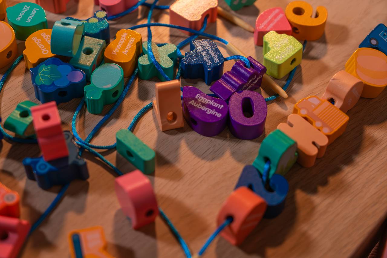 Vogelperspektive aller Teile