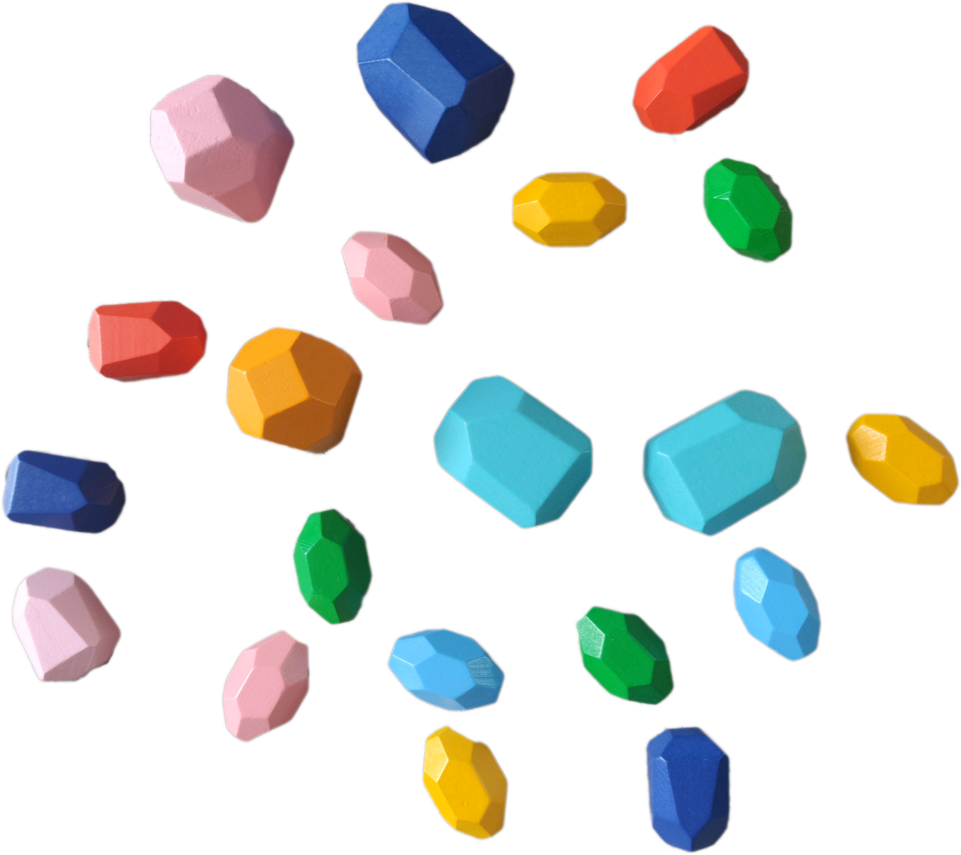 Alle bunten Stapelsteine im Überblick