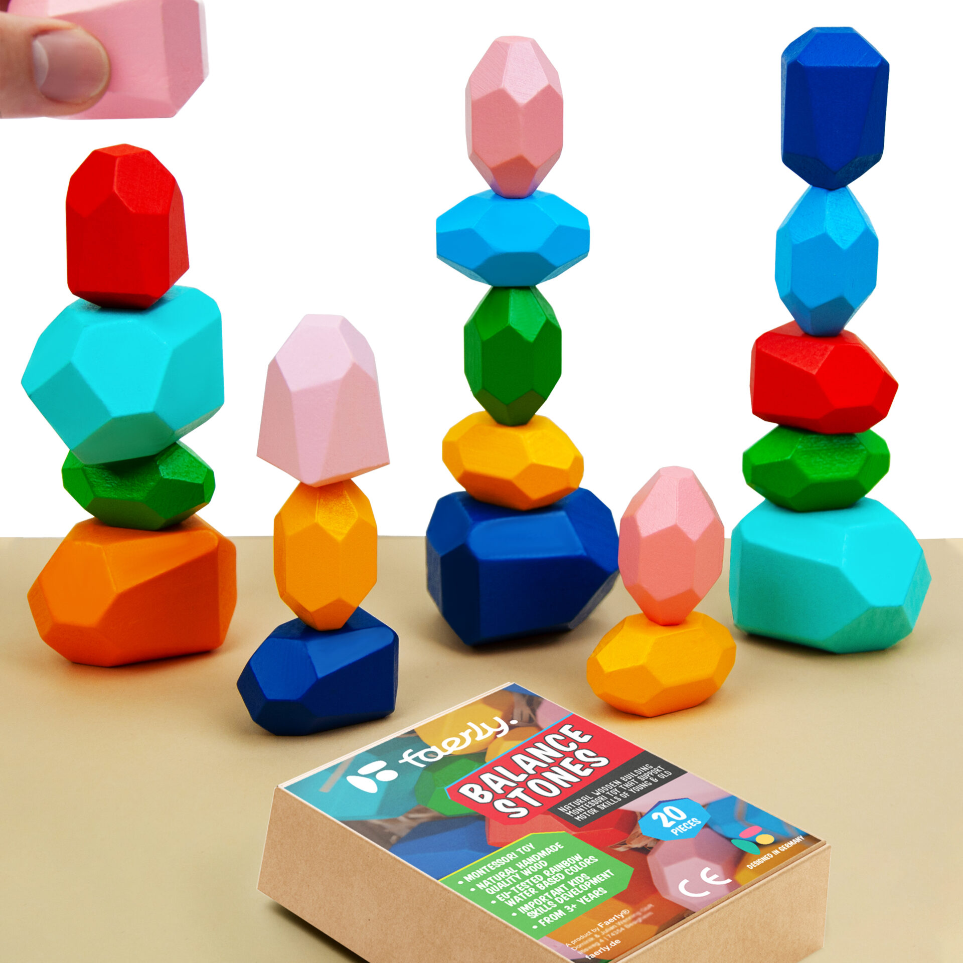 Montessori Stapelsteine